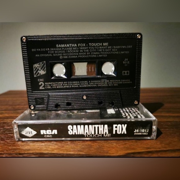 Samantha Fox - Touch Me - Cassette 1986 - Picture 2 of 2